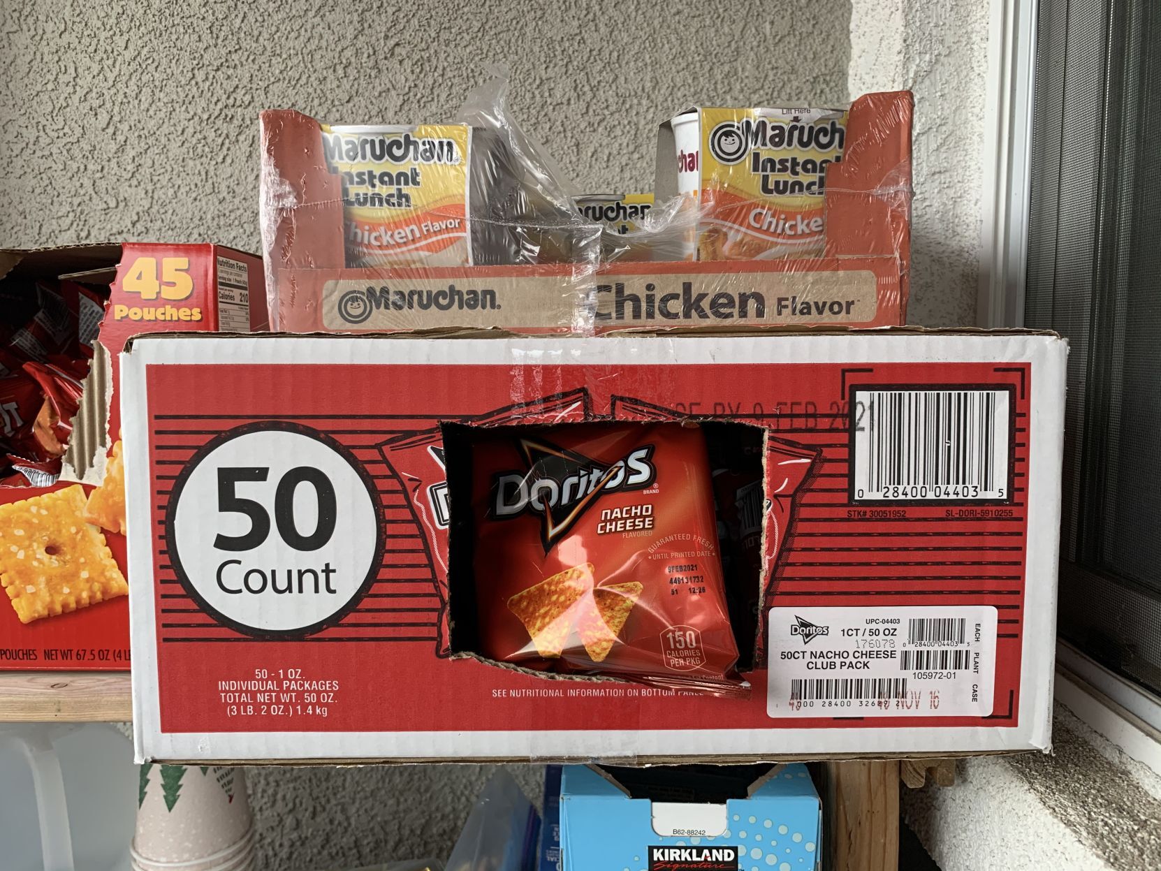 Free Napa snack station